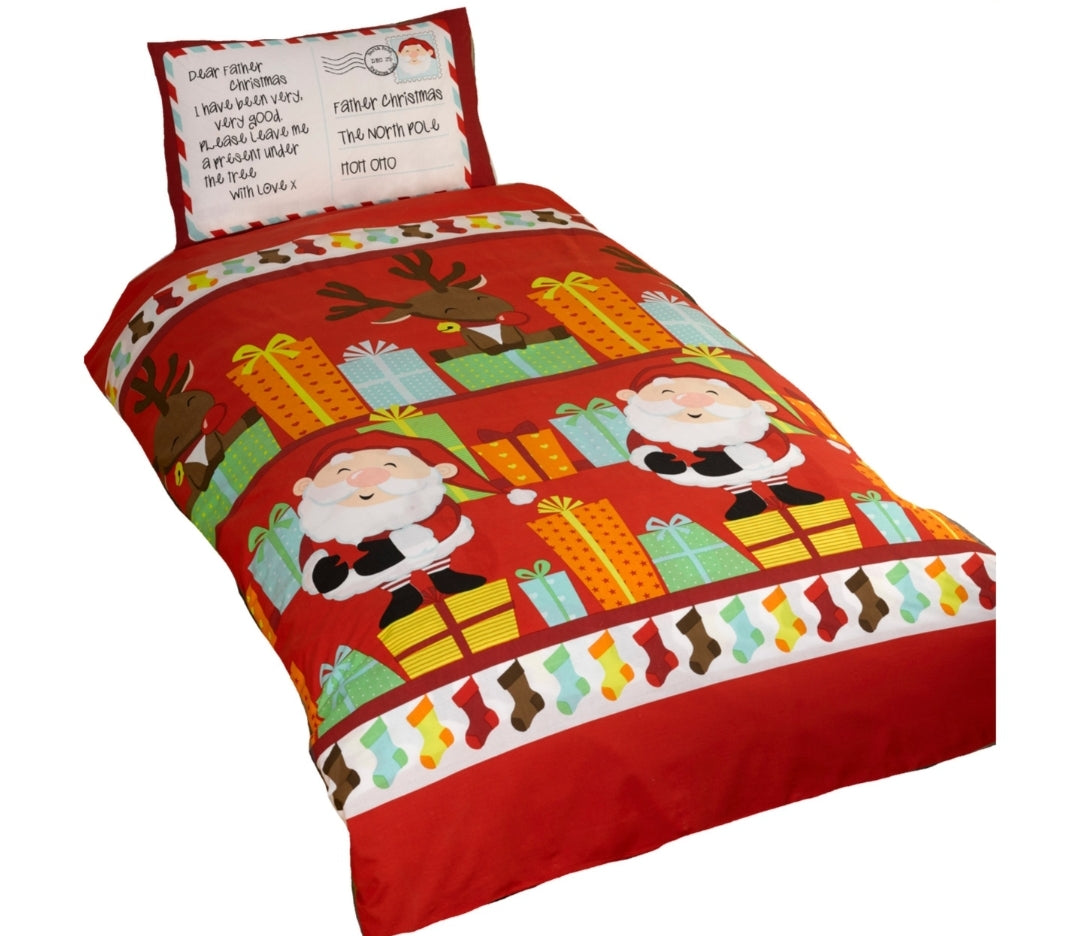 Santas List Duvet Set