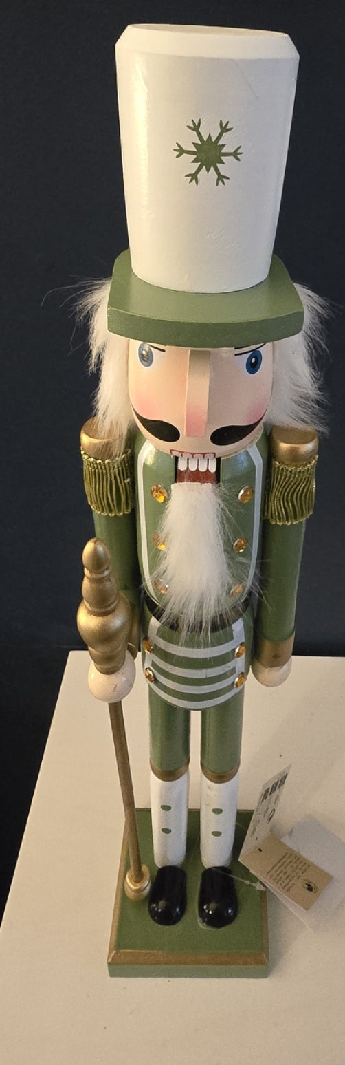 Nutcracker - Green/Gold 50cm/19.7"