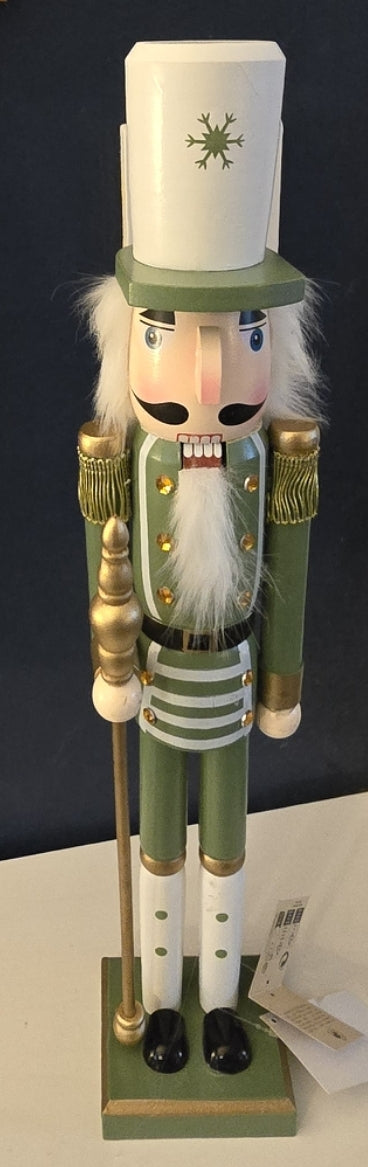 Nutcracker - Green/Gold 50cm/19.7"