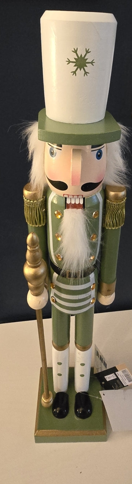 Nutcracker - Green/Gold 50cm/19.7"