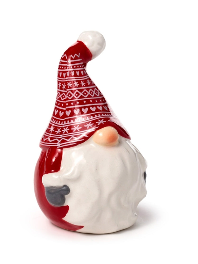 Ceramic Salt & Pepper Set - Christmas Gonk