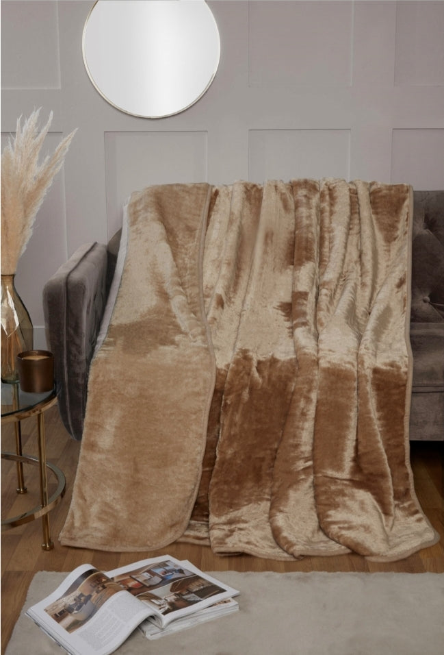 Made with Love
Dyed Mink Blanket Throw