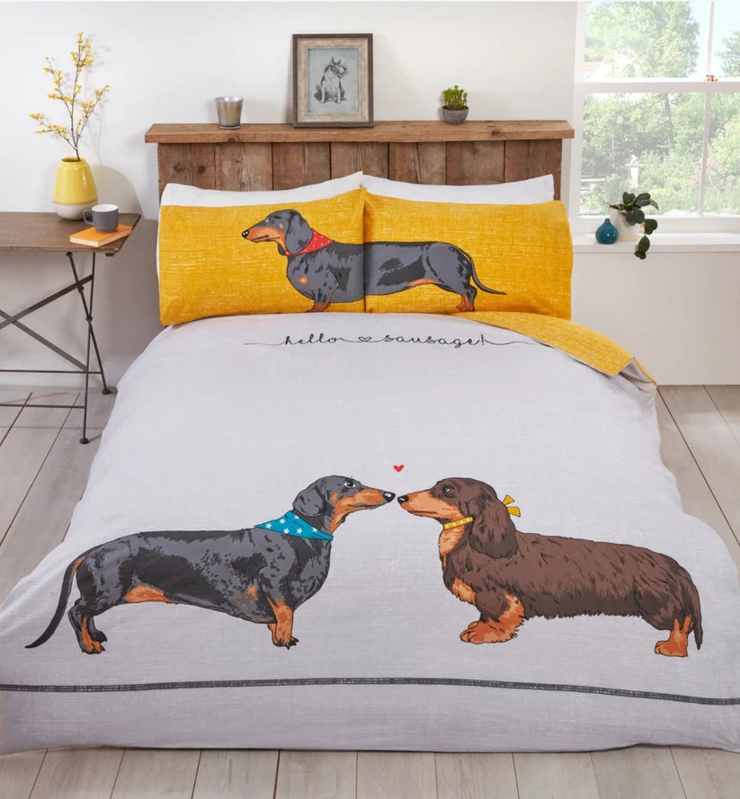 Hello Sausage Duvet Set