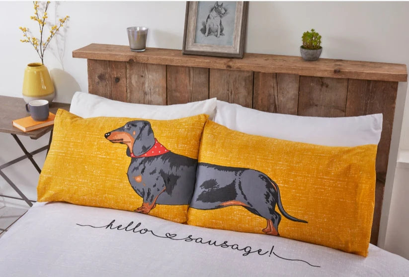 Hello Sausage Duvet Set