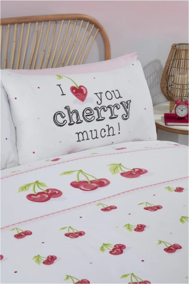 'Cherry Much' Duvet Cover Set