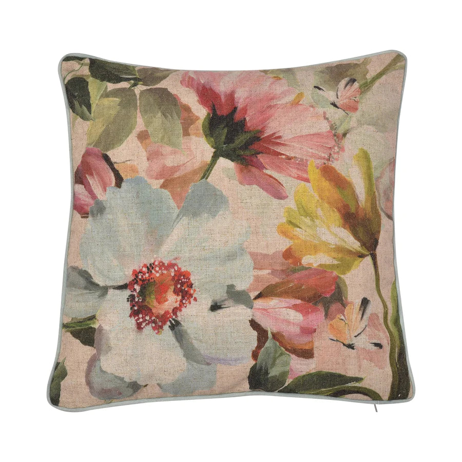 Serenity Filled Cushion by Appletree Heritage in Duck Egg