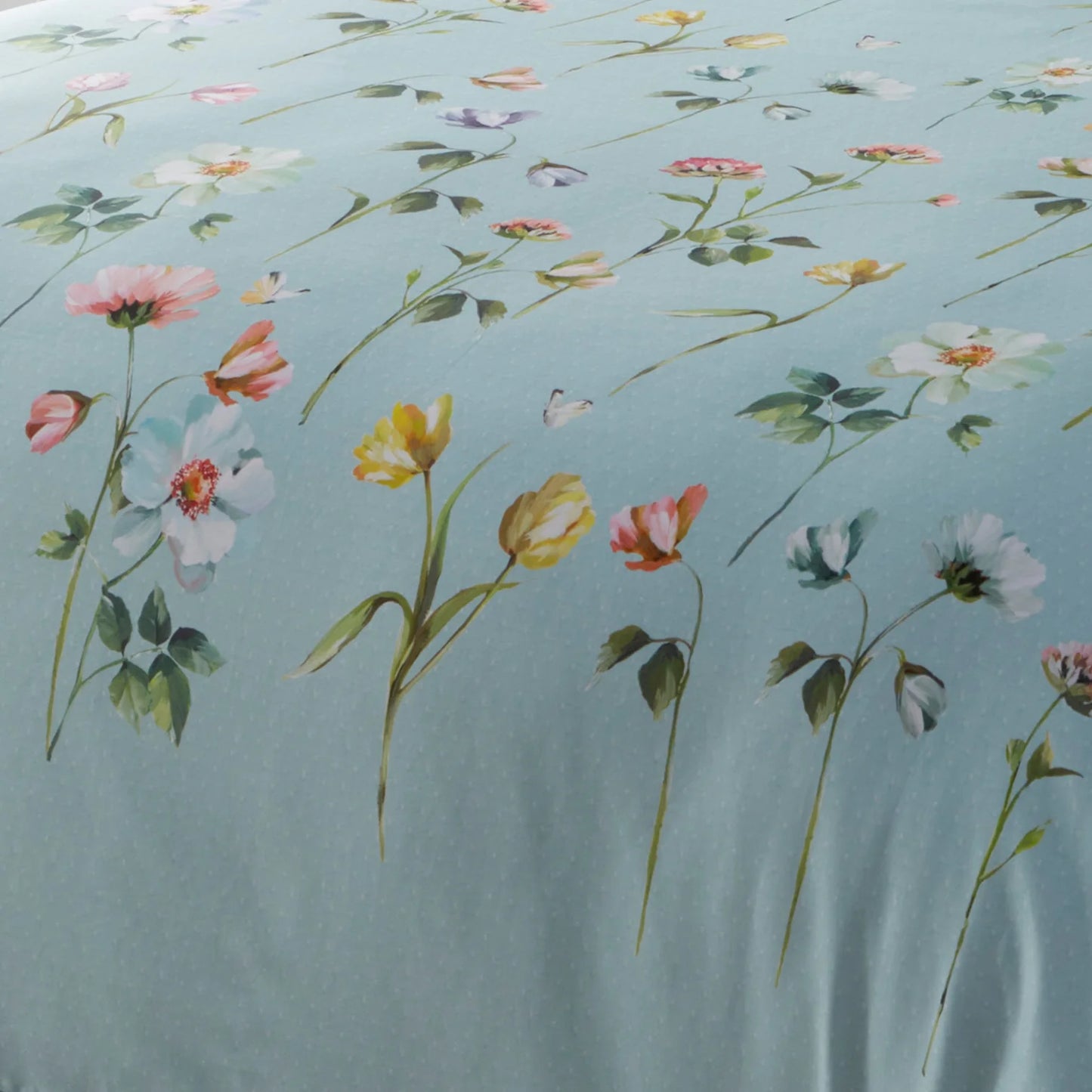 Serenity Duvet Cover Set by Appletree Heritage in Duck Egg