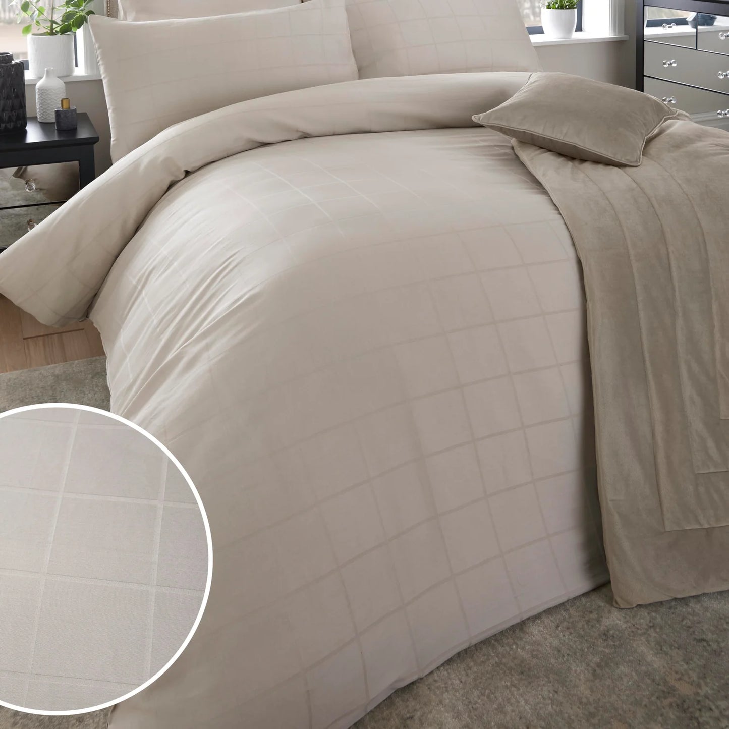 Sorelle Duvet Cover Set by Appletree Boutique in Linen