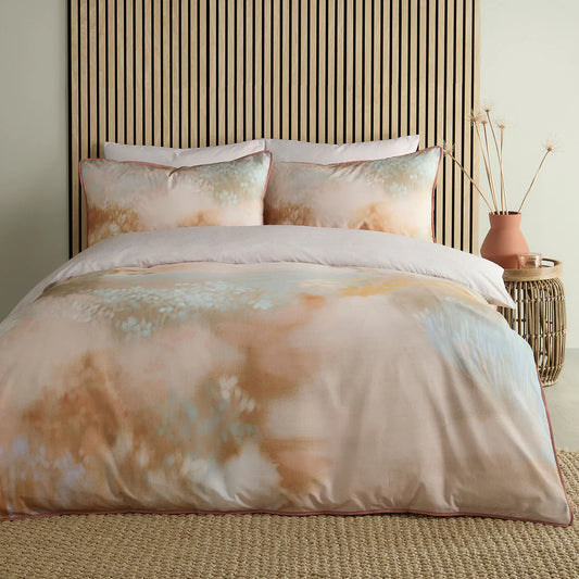 Tuscany 100% Cotton Duvet Cover Set by Appletree Loft in Natural