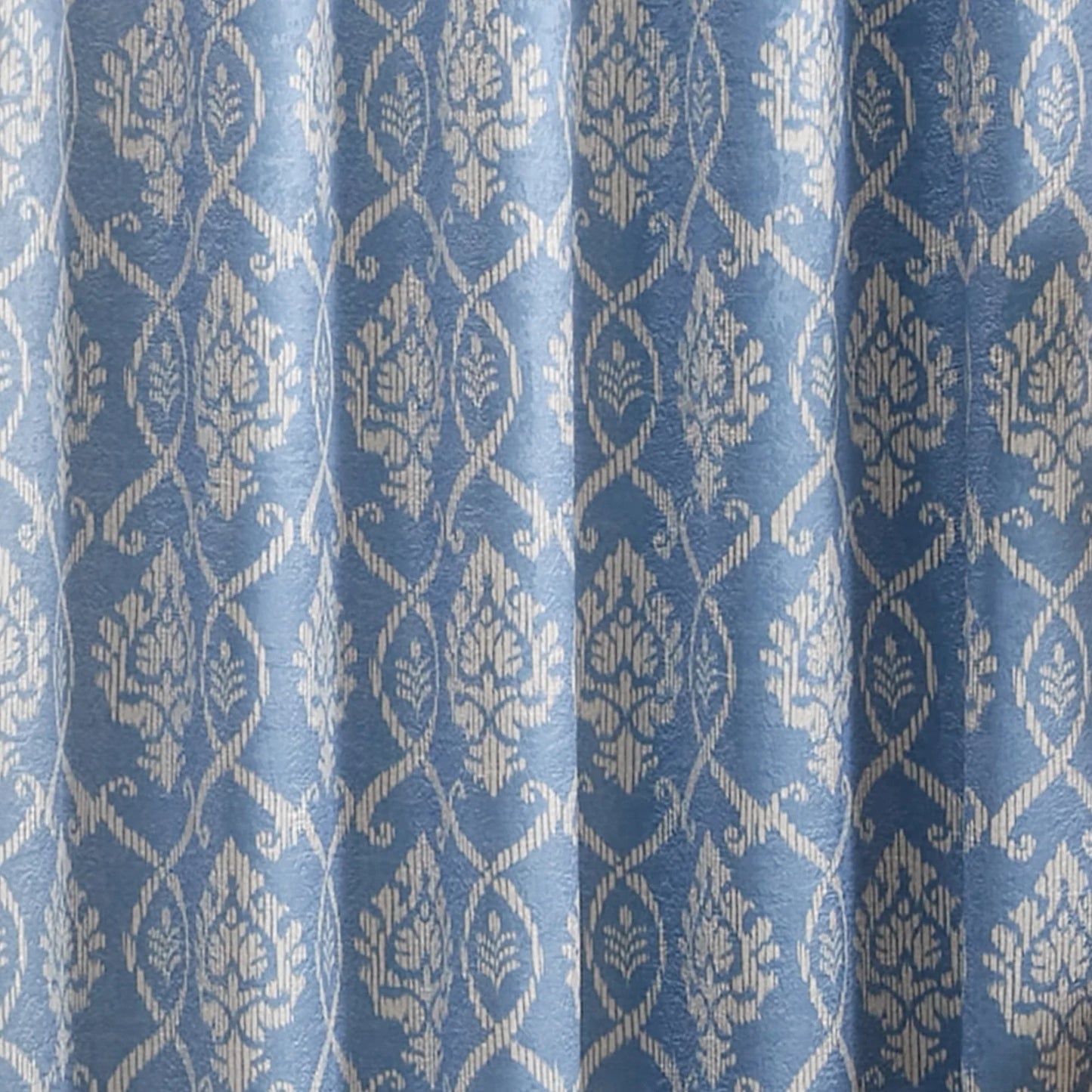 Vivianna Eyelet Curtains by Dreams & Drapes Curtains in Blue