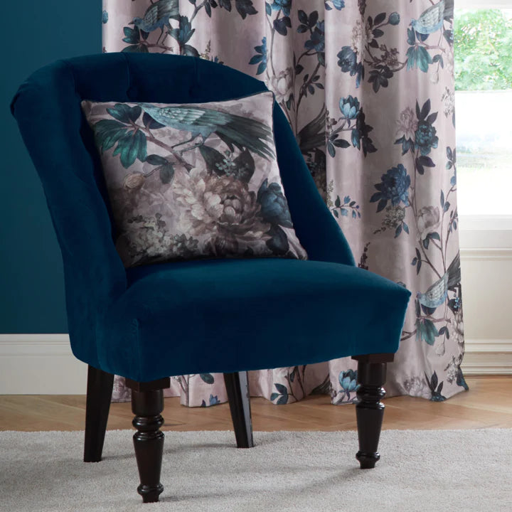 Windsford Eyelet Curtains by Appletree Heritage in Teal