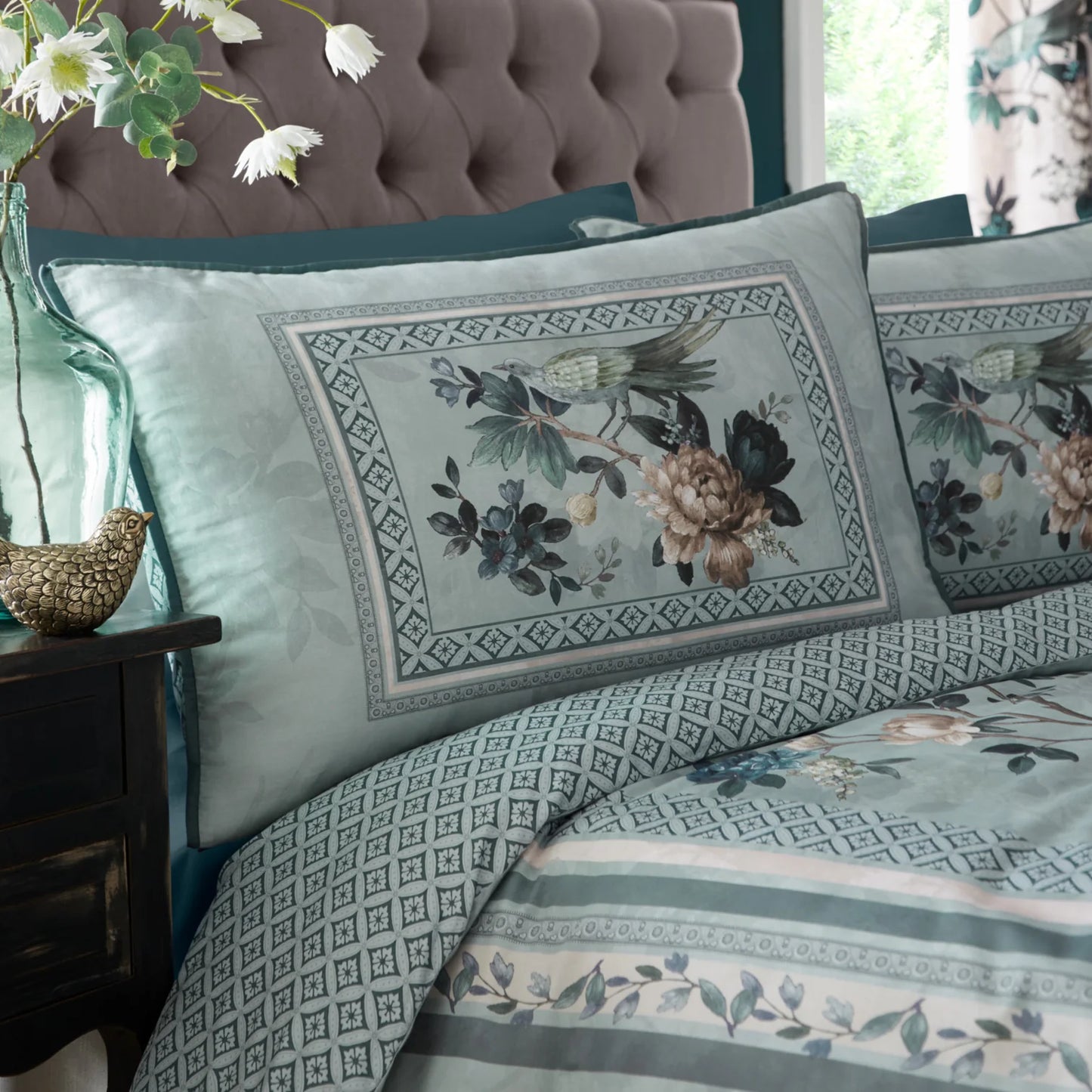 Windsford Duvet Cover Set by Appletree Heritage in Teal