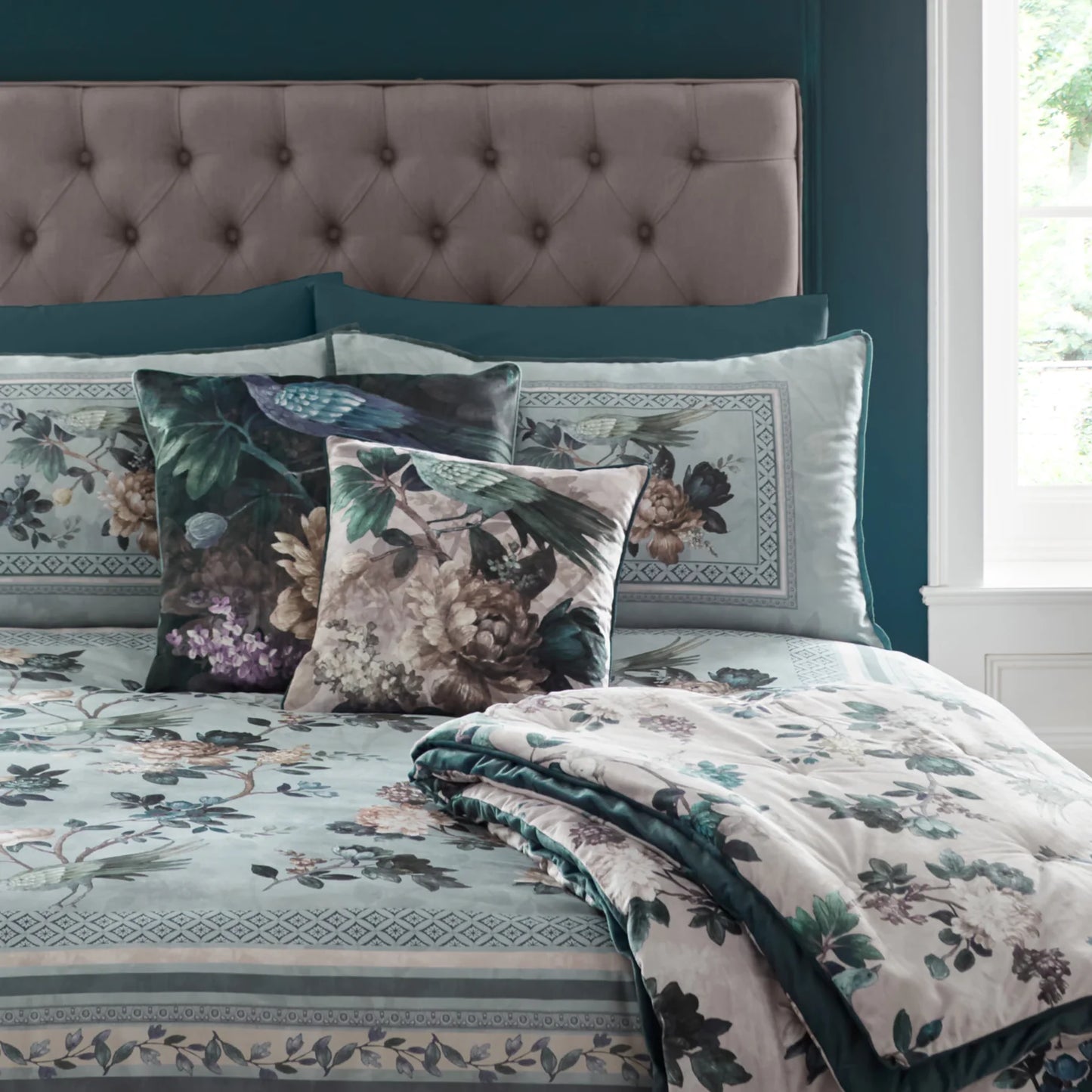 Windsford Duvet Cover Set by Appletree Heritage in Teal