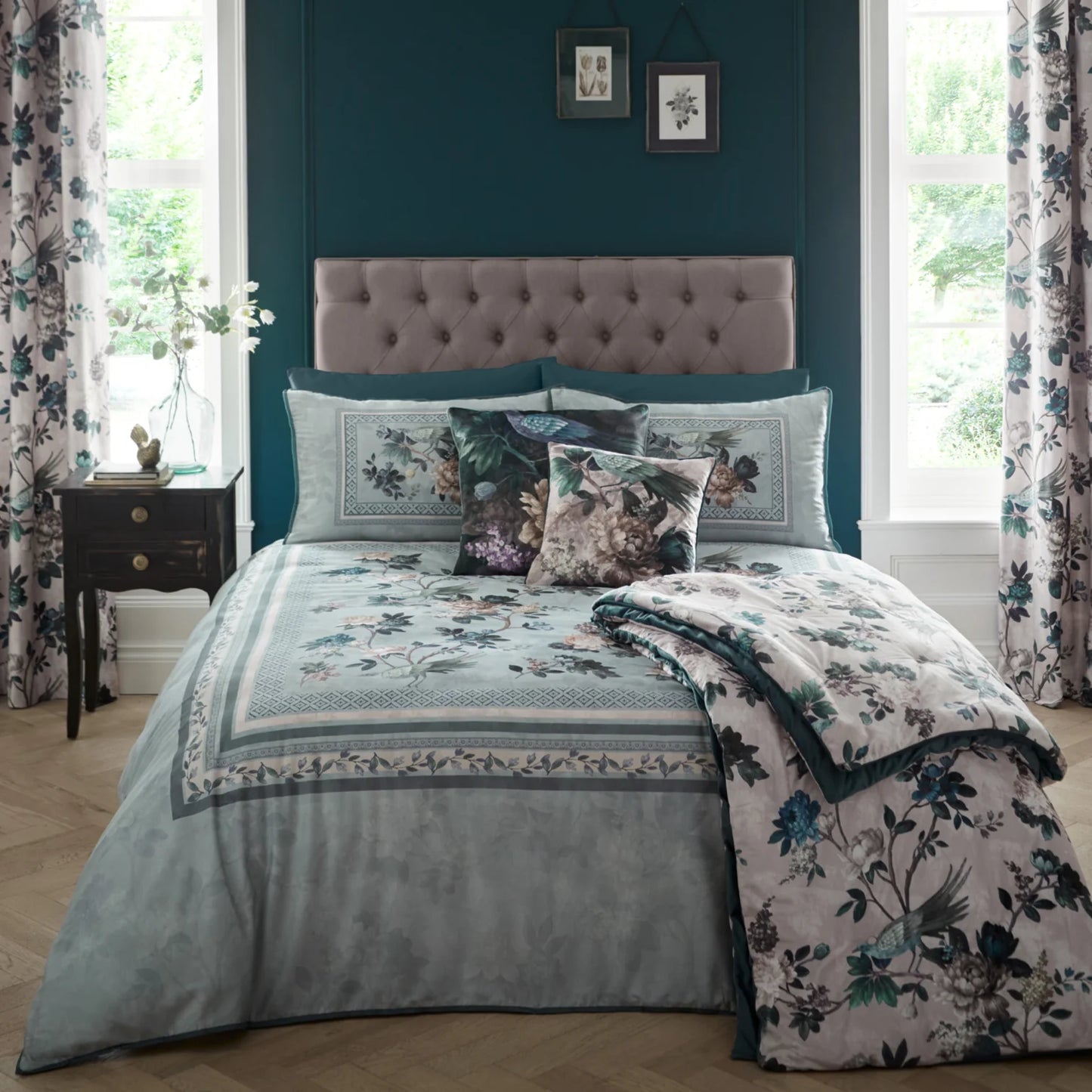 Windsford Duvet Cover Set by Appletree Heritage in Teal