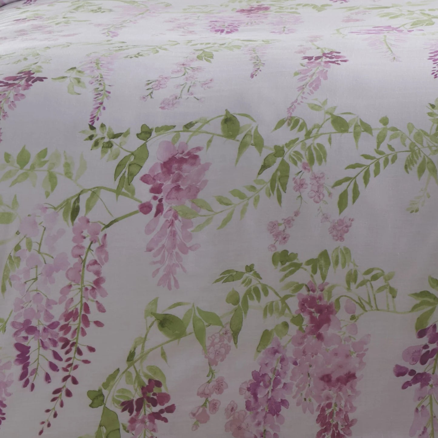 Wisteria Duvet Cover Set by Dreams & Drapes Design in Pink