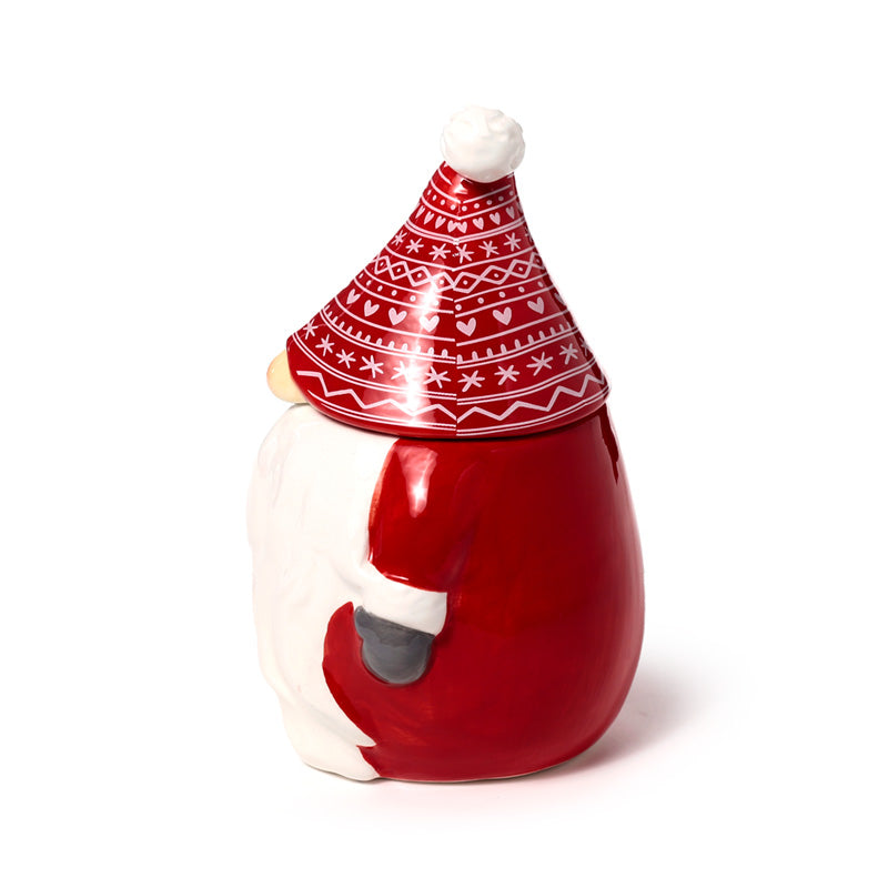 Ceramic Lidded Mug - Christmas Gonk