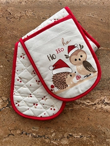 Last One - Forest Friends Double Oven Glove