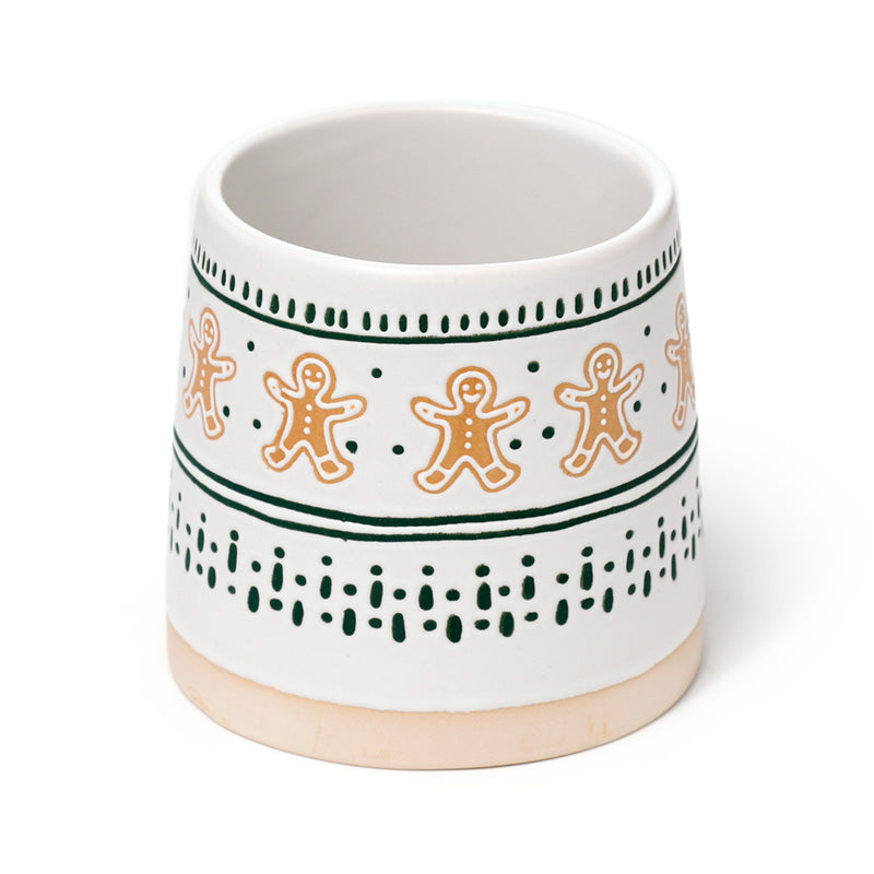 Stoneware Mug - Christmas Gingerbread Man