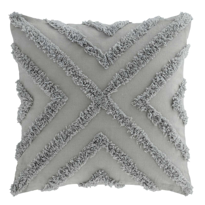 Diamond Tufted Silver Filled Cushion - Pineapple Elephant