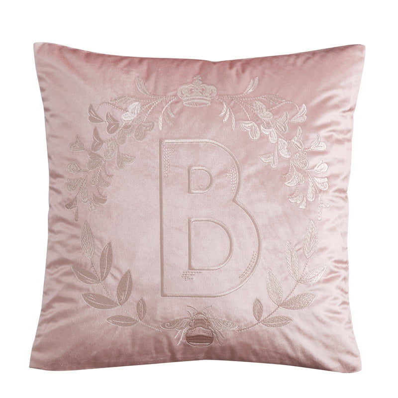 Regency Crown Pink Filled Cushion - Bridgerton By Catherine Lansfield