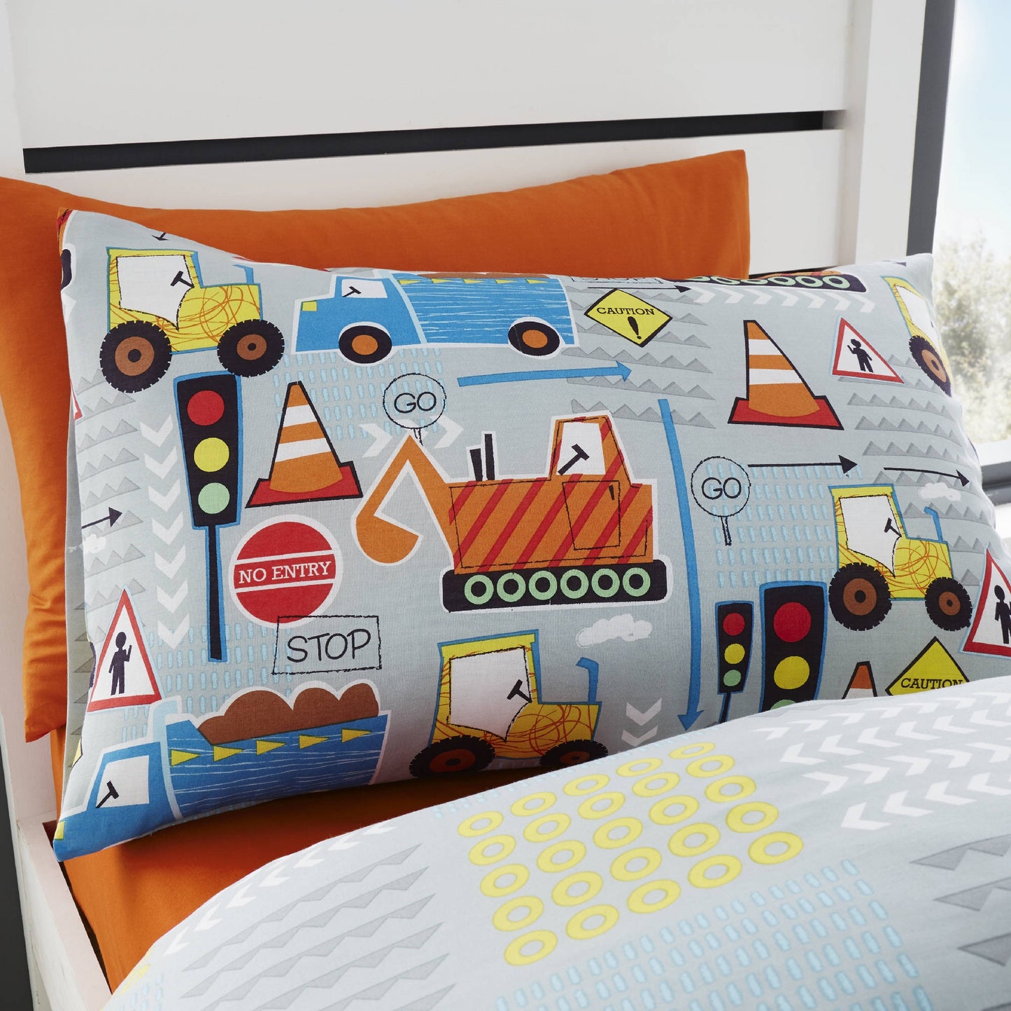 Big Diggers Duvet Cover Set