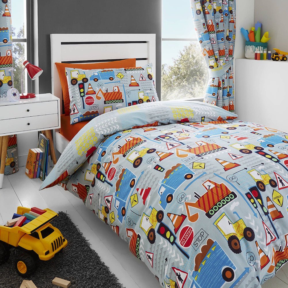 Big Diggers Duvet Cover Set