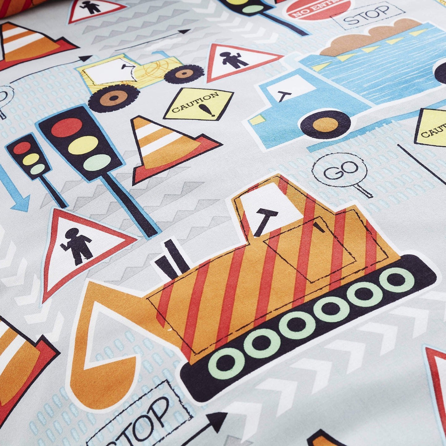 Big Diggers Thermal Blackout Curtains