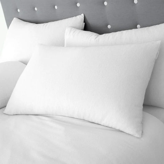 Brushed Cotton Pillowcase Pair White