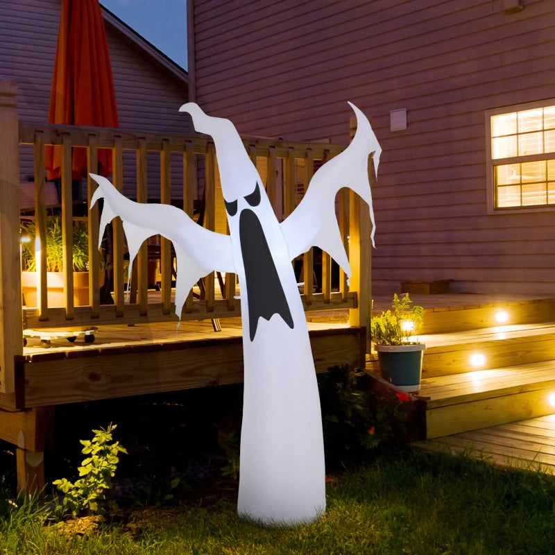 6FT 1.8m LED Halloween Inflatable Decoration Floating Ghost