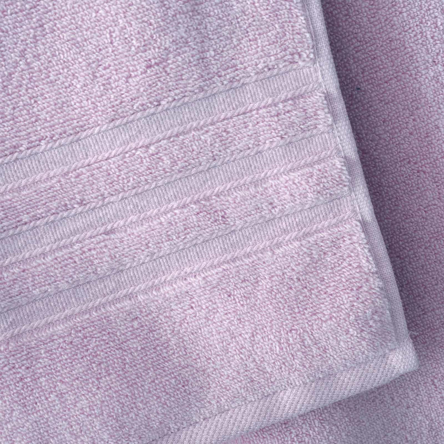 Zero Twist 6 Piece Towel Bale Set in Lilac by Catherine Lansfield