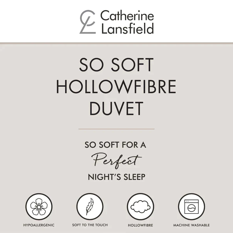 So Soft Hollowfibre 15 Tog Duvet