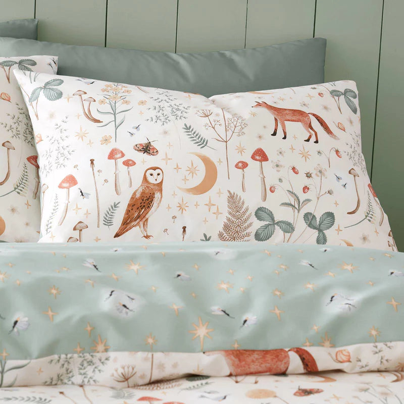 Enchanted Twilight Duvet Cover Set in Natural by Catherine Lansfield