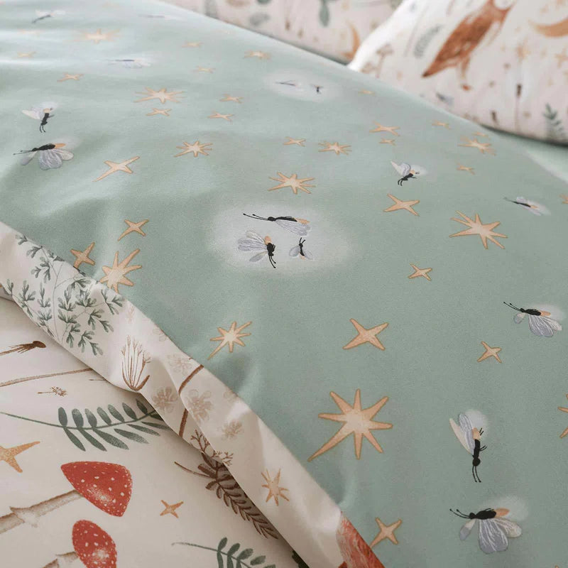 Enchanted Twilight Duvet Cover Set in Natural by Catherine Lansfield