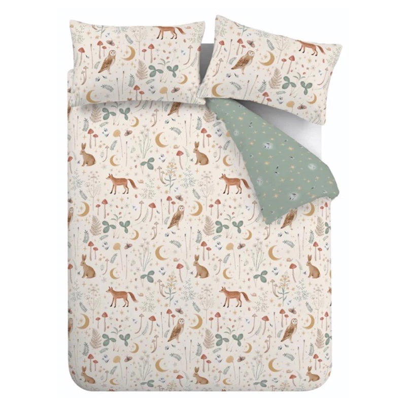 Enchanted Twilight Duvet Cover Set in Natural by Catherine Lansfield