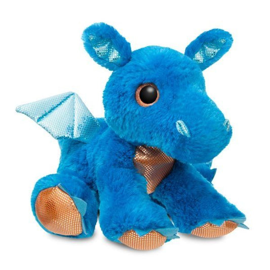 Sparkle Tales Flash Blue Dragon 12 inch soft toy by Aurora