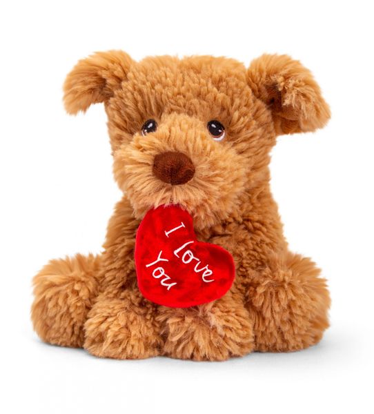 Keeleco Honey Bramble Bear with Heart (30cm)