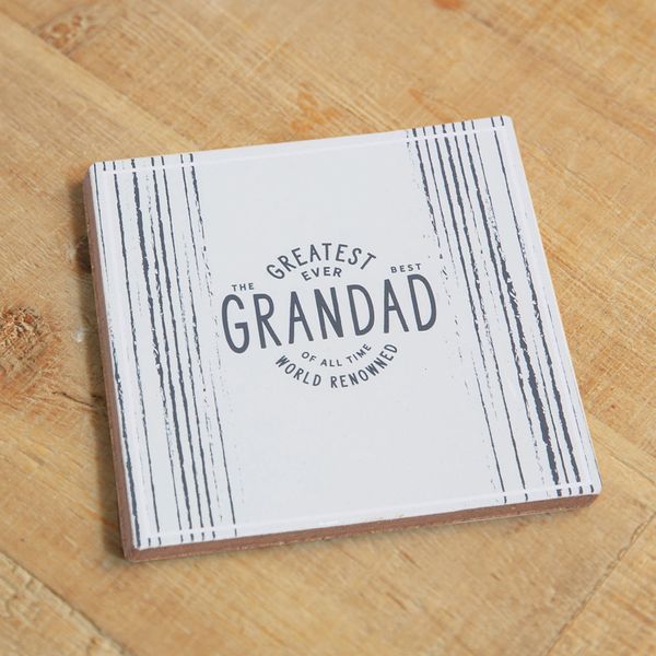 Greatest Grandad Ever Whisky Glass & Coaster Gift Set