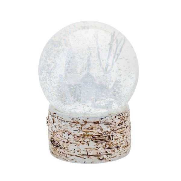 Tree & Birch Snow Globe (10cm)