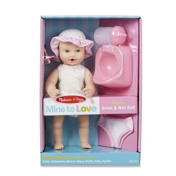 Annie Drink and Wet Doll (12 inch)