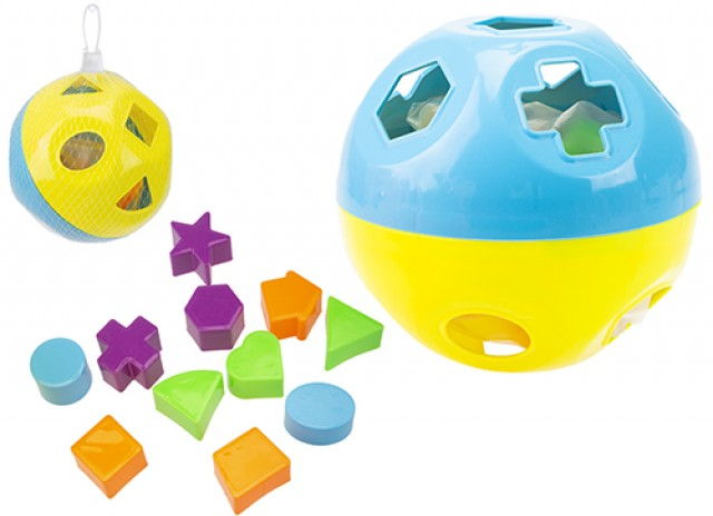 12 Brick Shape Sorter Ball