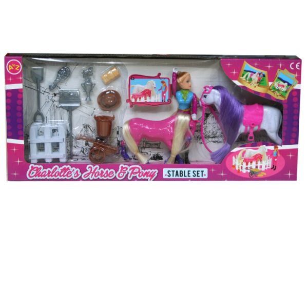 Charlotte's Horse & Pony Stable Set