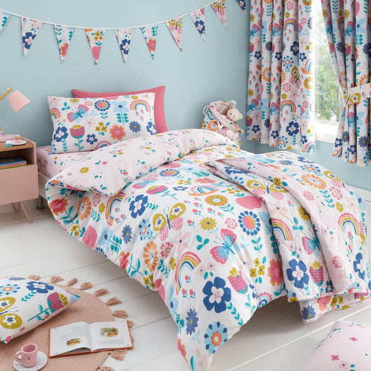 Flower Garden Duvet Cover Set