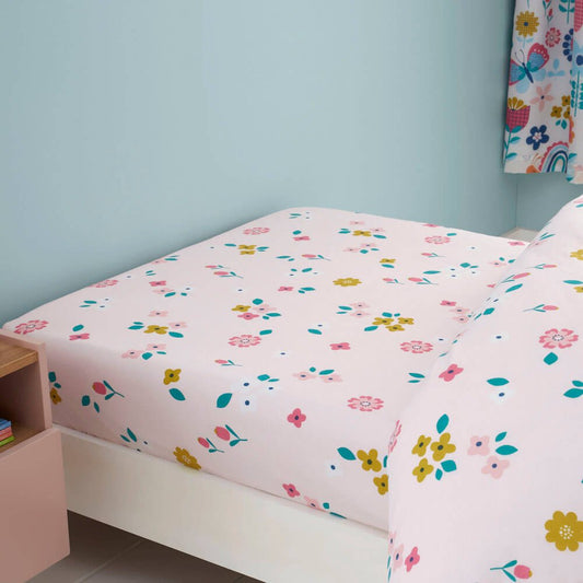 Flower Garden Fitted Sheet