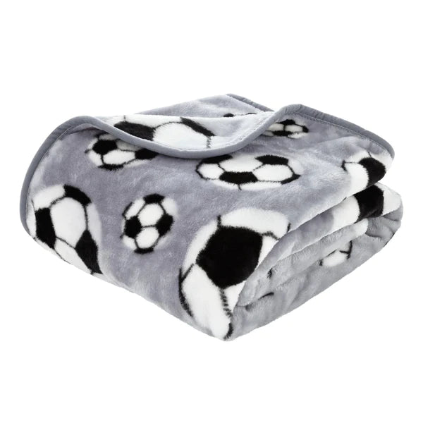 Football Fleece Throw