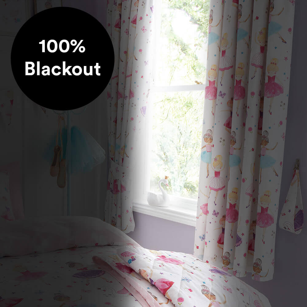 Isabella Ballerina Thermal Blackout Curtains