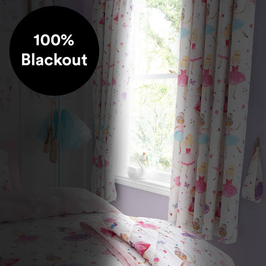 Isabella Ballerina Thermal Blackout Curtains