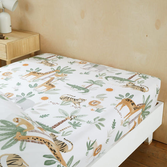 Jungle Safari Fitted Sheet
