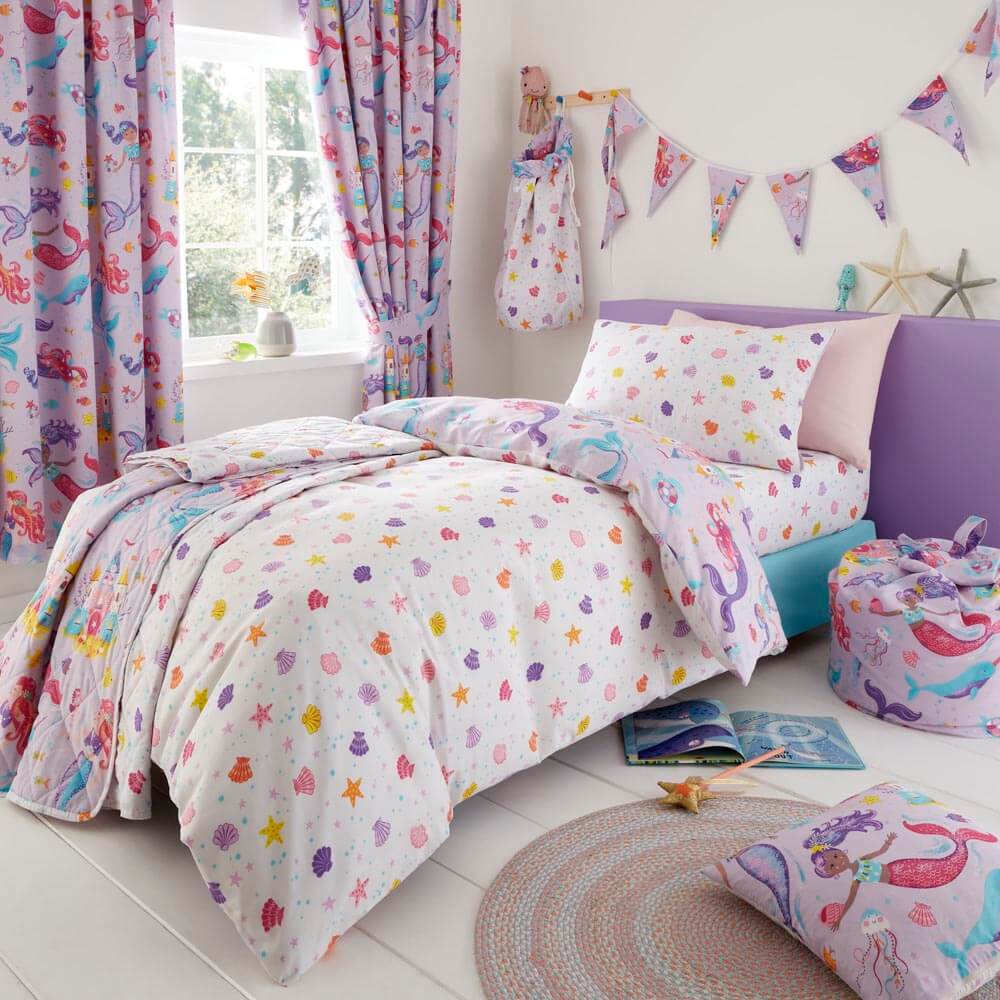 Magical Mermaids Duvet Cover Set