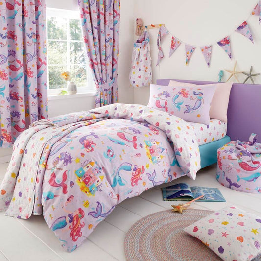 Magical Mermaids Duvet Cover Set