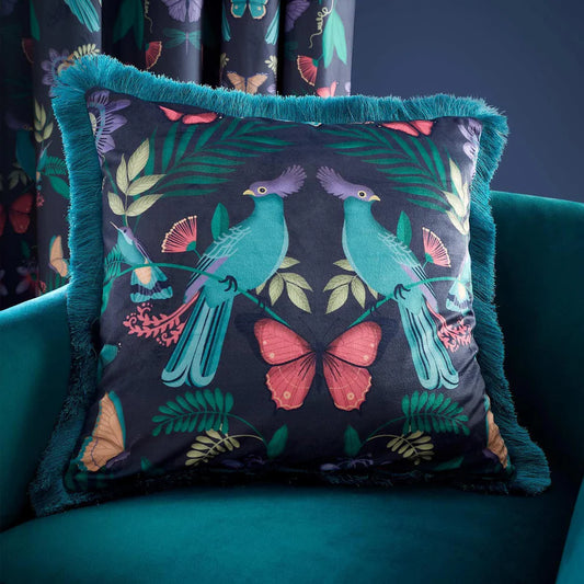 Mya Tropical Birds Filled Cushion